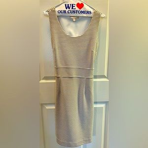 Banana Republic dress with fitted waistband. Size 8